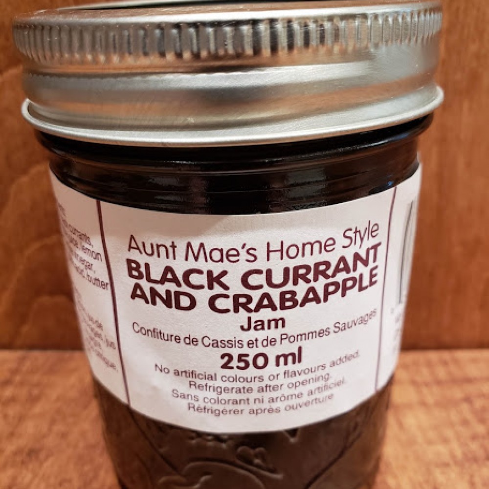 Homemade Black Currant & Crab Apple Jam