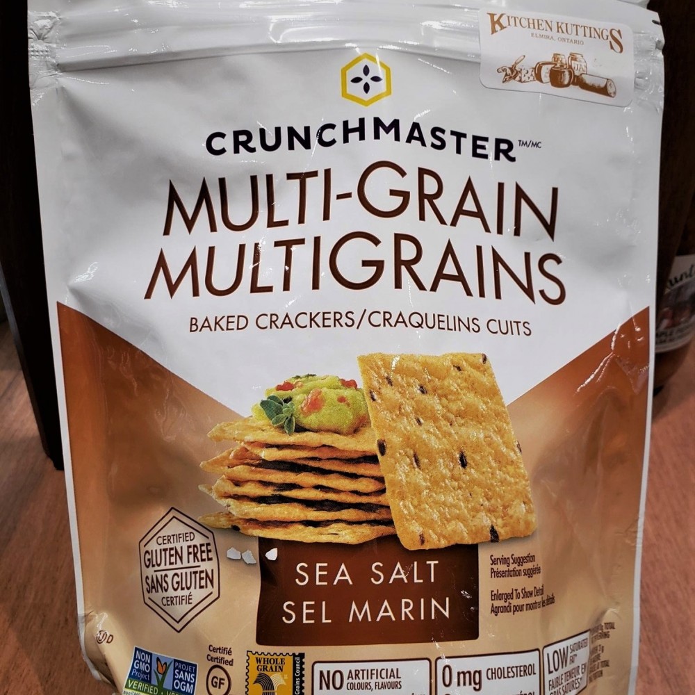 Multi Grain Baked Crackers- Crunch Master - Assorted Flavors